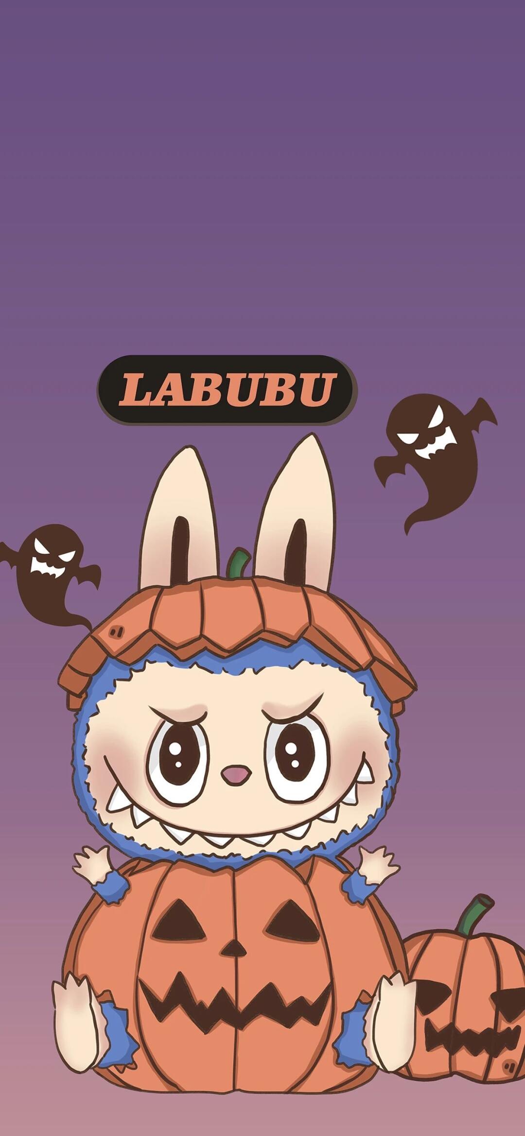 Labubu Orange Autumn Theme