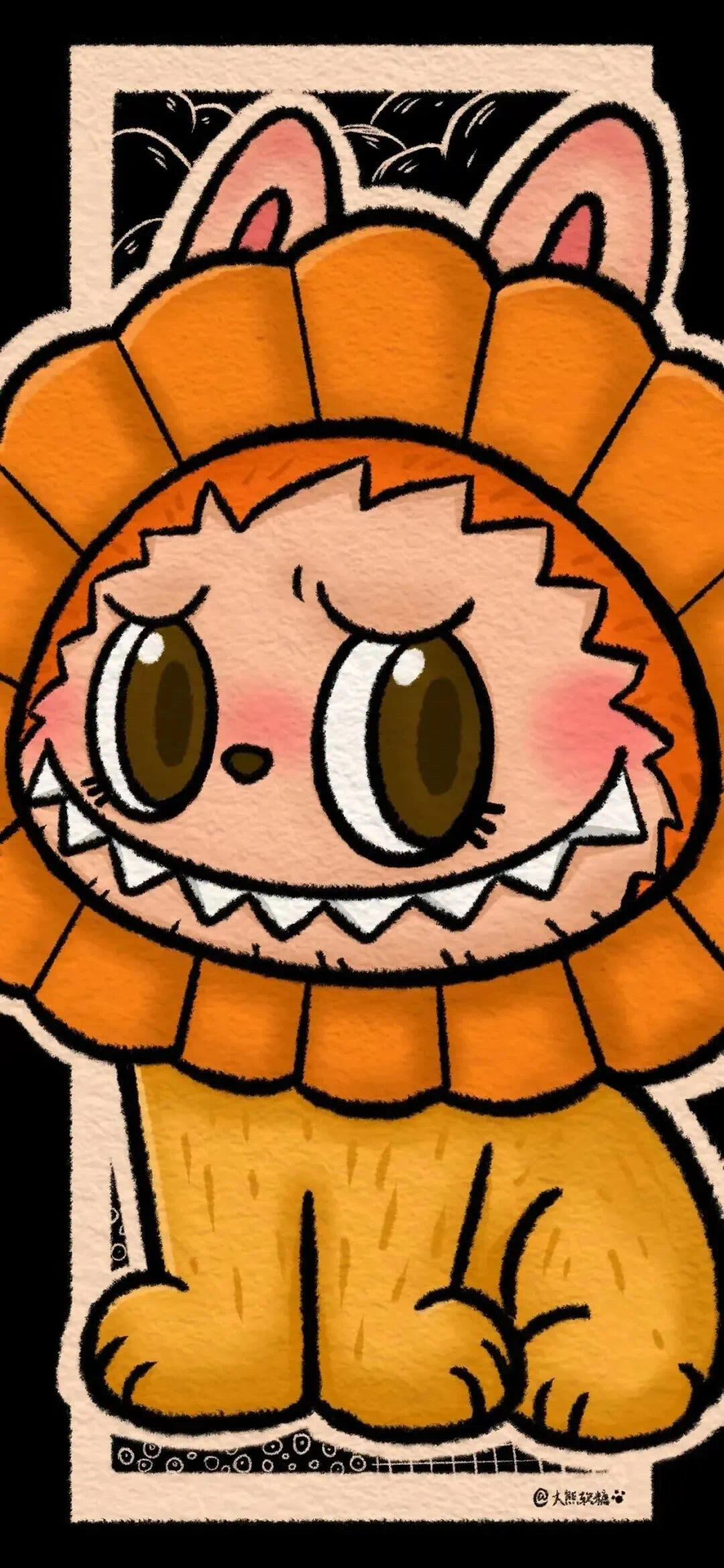 Labubu Blue Underwater Adventure