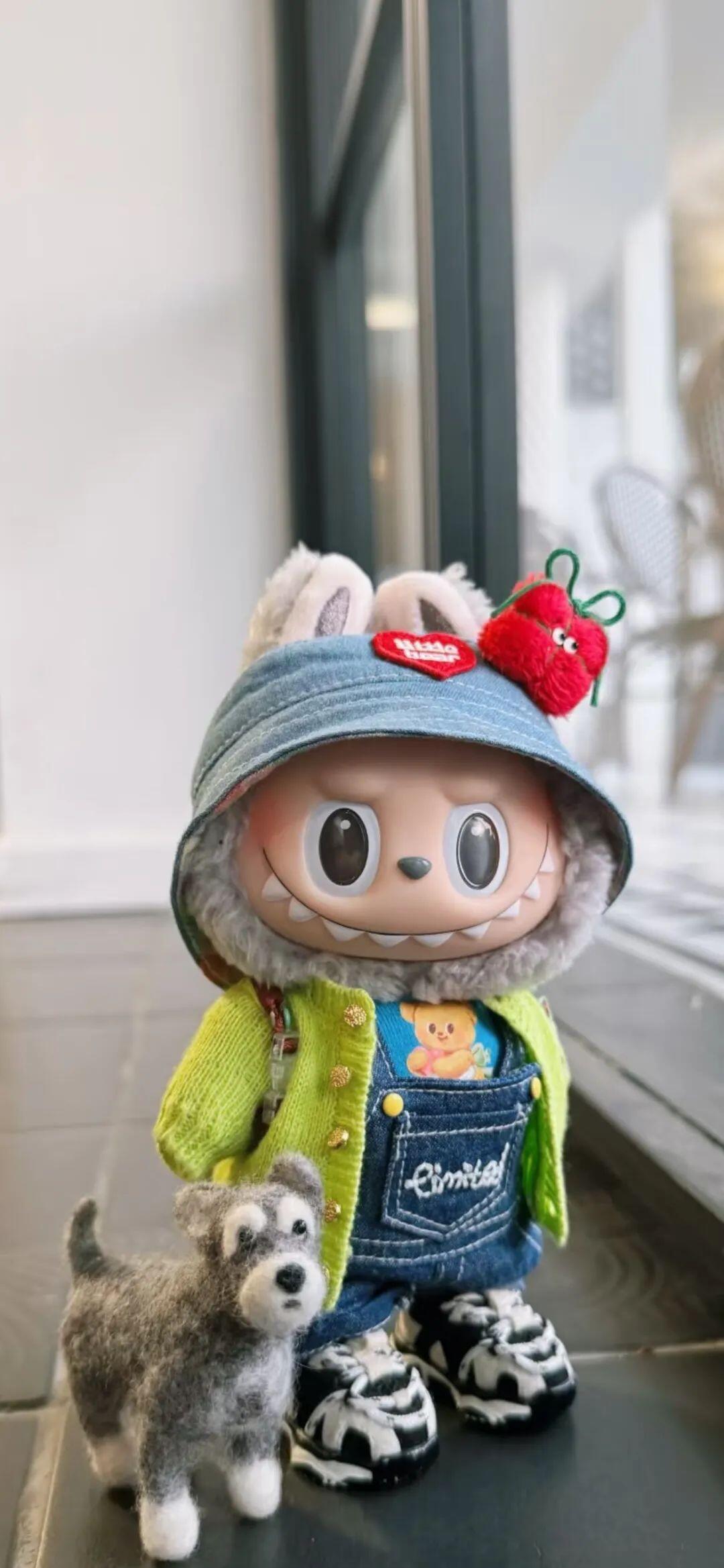 Labubu Orange Sunset Theme