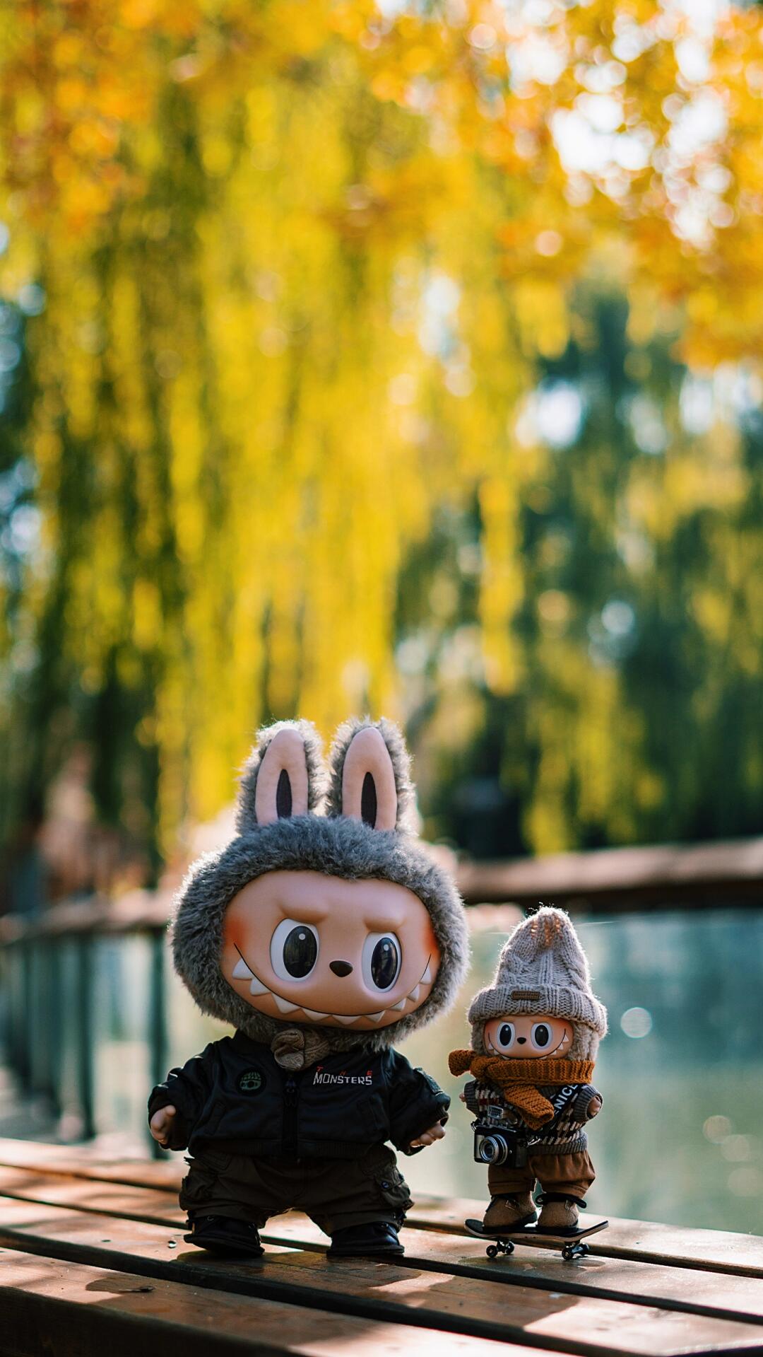 Labubu Purple Galaxy Design