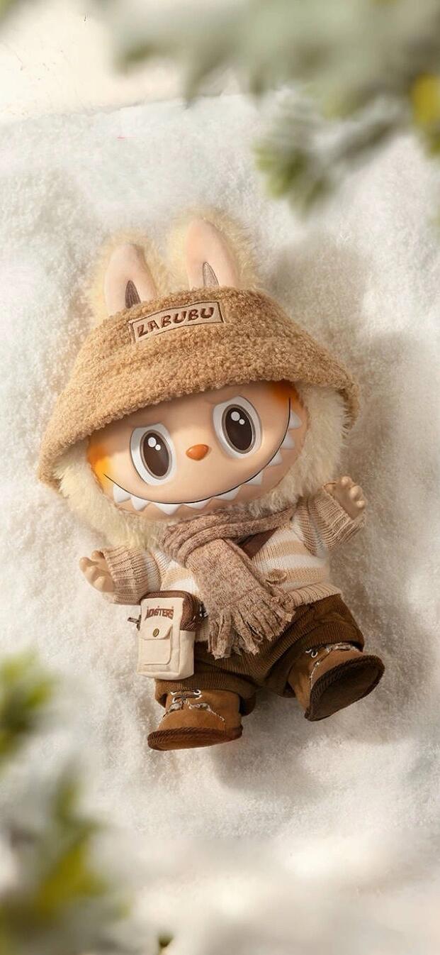 Labubu Brown Vintage Style